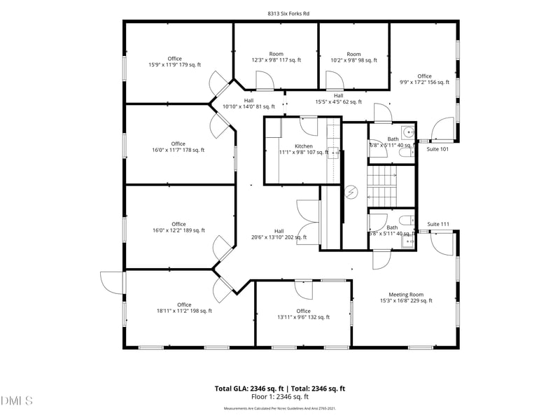 8313 Six Forks Rd #101 And 111, Raleigh, NC 27615