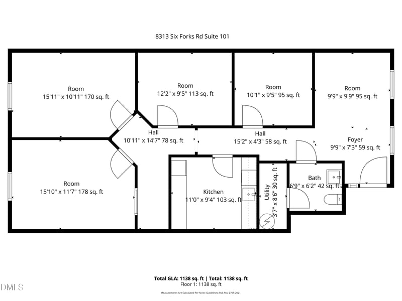 8313 Six Forks Rd #101 And 111, Raleigh, NC 27615