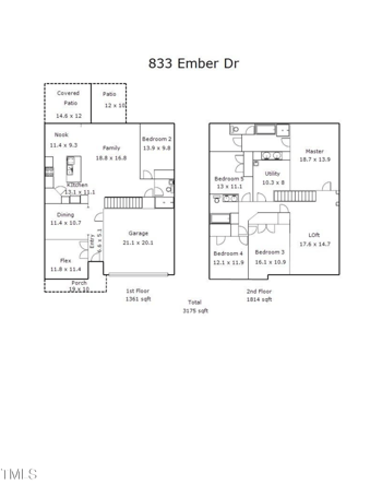 833 Ember Dr, Durham, NC 27703