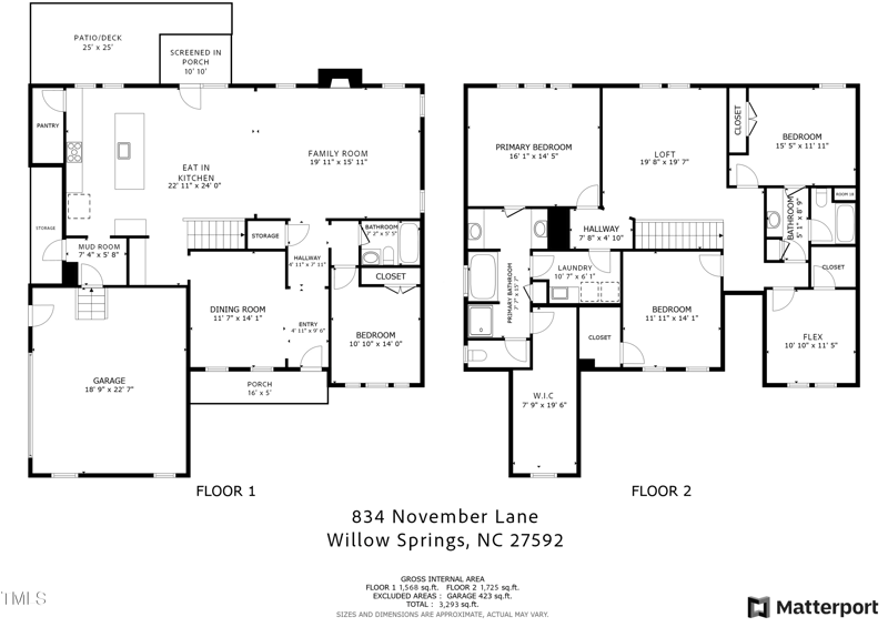 834 November Ln, Willow Springs, NC 27592