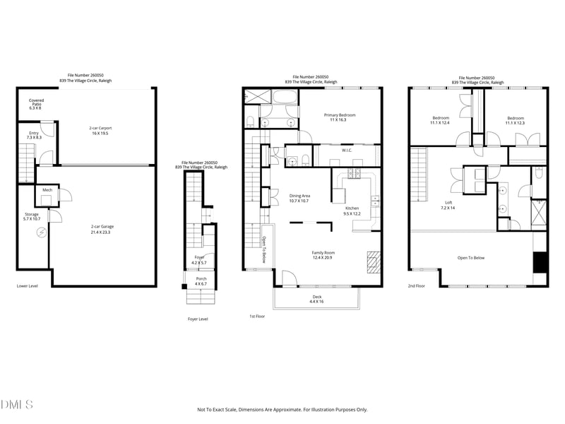 839 The Village Cir, Raleigh, NC 27615