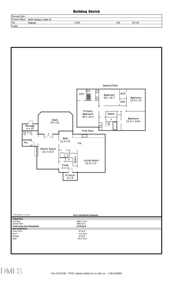 8404 Sleepy Creek Dr, Raleigh, NC 27613