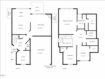 8404 Split Stone Ln, Raleigh, NC 27613