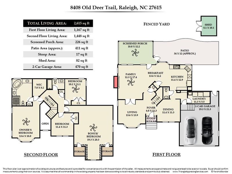 8408 Old Deer Trl, Raleigh, NC 27615