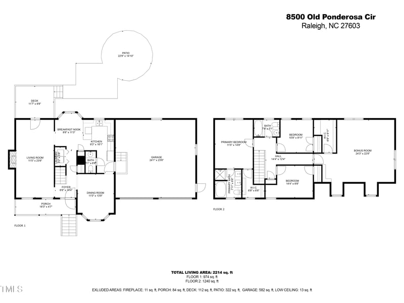 8500 Old Ponderosa Cir, Raleigh, NC 27603