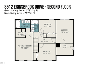 8512 Erinsbrook Dr, Raleigh, NC 27617