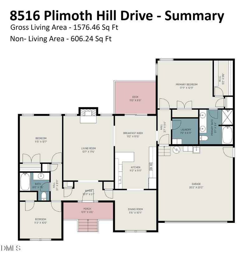 8516 Plimoth Hill Dr, Wake Forest, NC 27587
