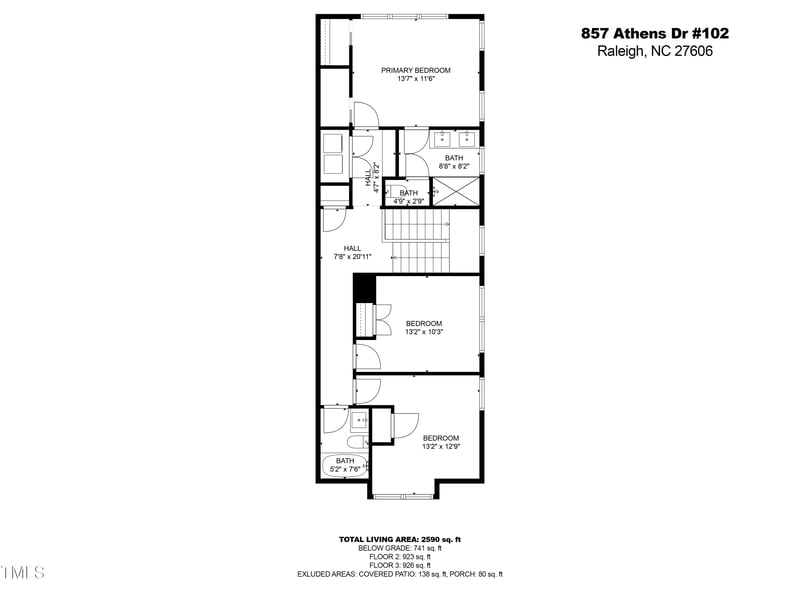 857 Athens Dr #102, Raleigh, NC 27606