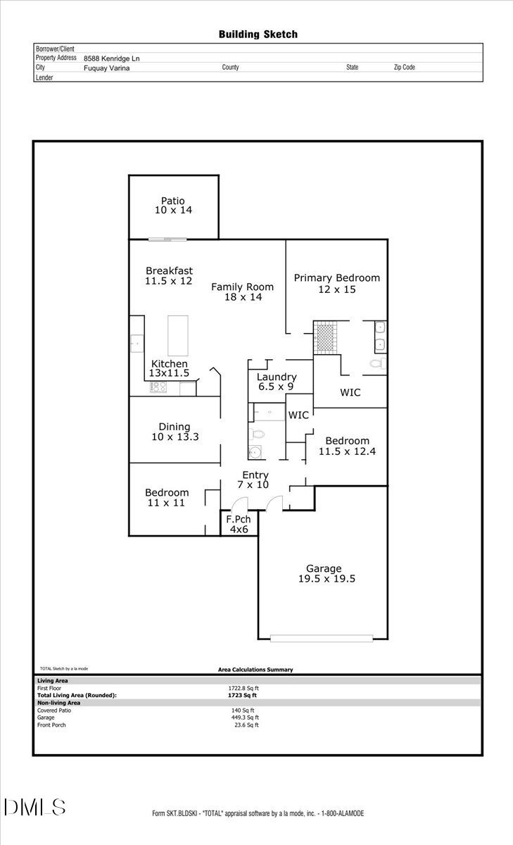 8588 Kenridge Ln, Fuquay Varina, NC 27526
