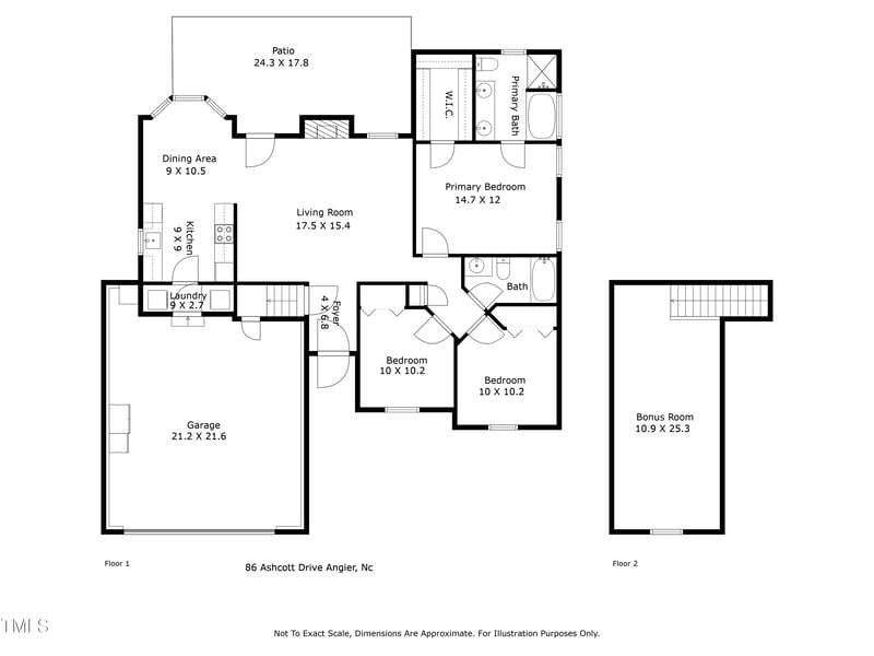 86 Ashcott Dr, Angier, NC 27501