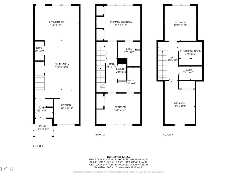 8611 Brushfoot Way #107, Raleigh, NC 27616