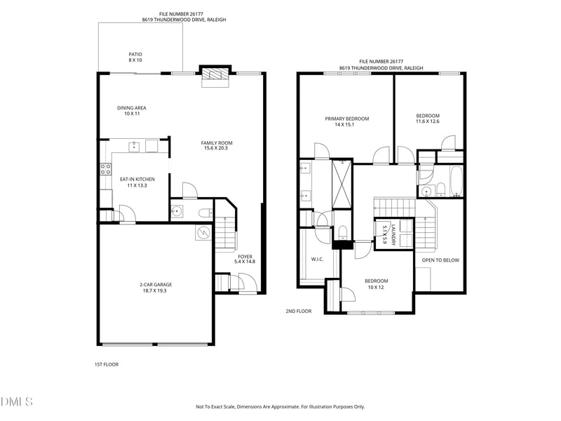 8619 Thunderwood Dr, Raleigh, NC 27617