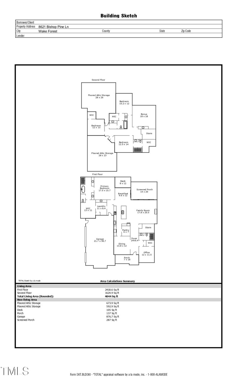 8621 Bishop Pine Ln, Wake Forest, NC 27587