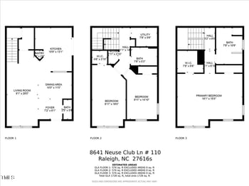 8641 Neuse Club Ln #110, Raleigh, NC 27616