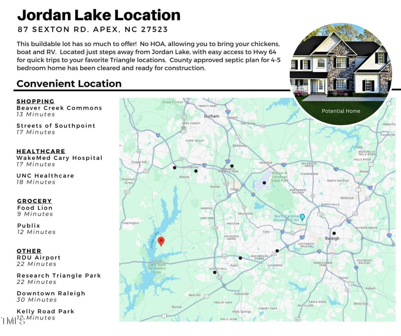 87 Sexton Rd Lot 4, Apex, NC 27523