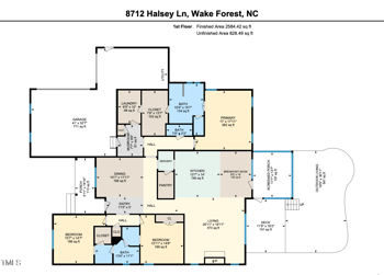 8712 Halsey Ln, Wake Forest, NC 27587