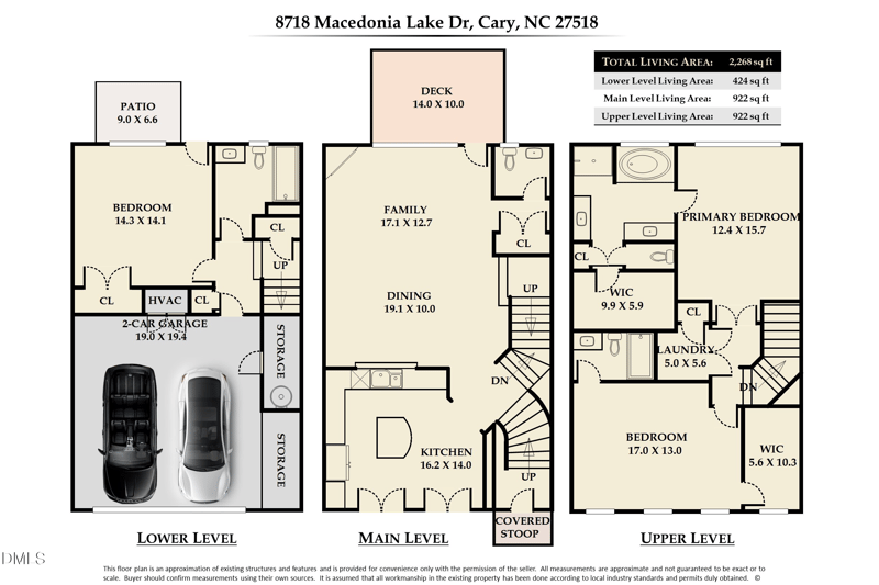 8718 Macedonia Lake Dr, Cary, NC 27518