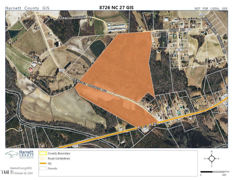 8726 Nc 27 Lot 8726, Lillington, NC 27546
