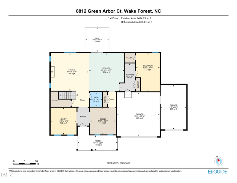 8812 Green Arbor Ct, Wake Forest, NC 27587