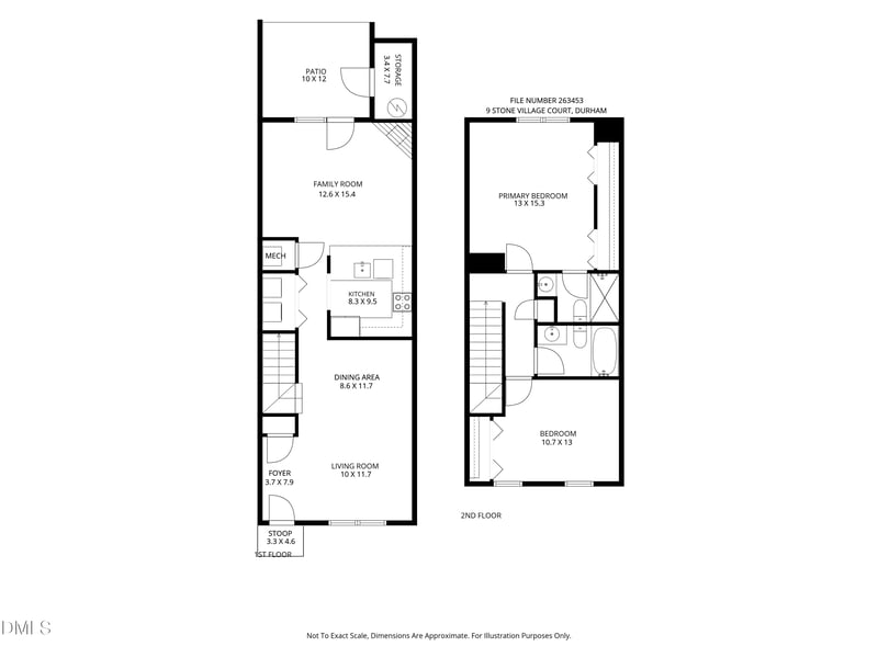 9 Stone Village Ct, Durham, NC 27704