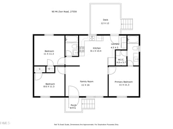 90 Mount Zion Rd, Pittsboro, NC 27312