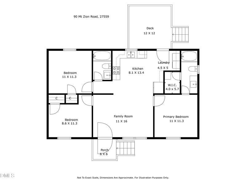 90 Mount Zion Rd, Pittsboro, NC 27312