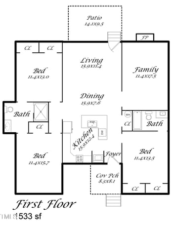 90 Oak Leaf Ln, Chapel Hill, NC 27516
