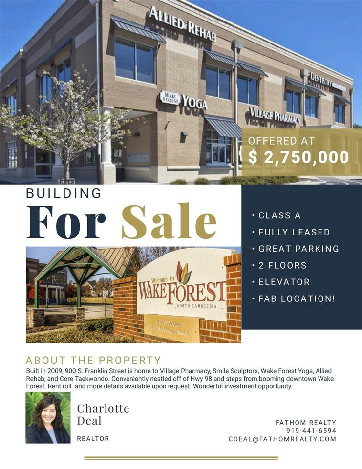 900 Franklin St, Wake Forest, NC 27587