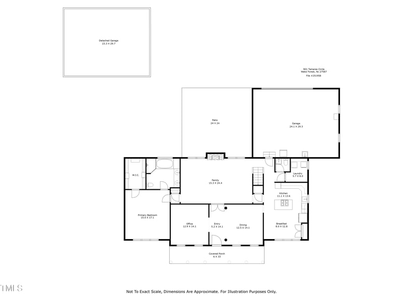 901 Tamaras Cir, Wake Forest, NC 27587