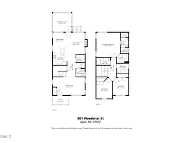 901 Woodbriar St, Apex, NC 27502