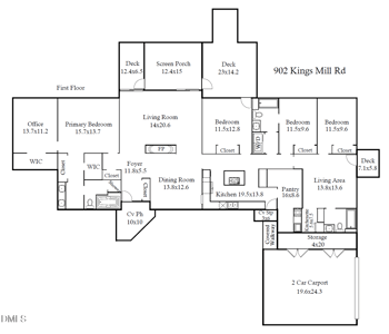 902 Kings Mill Rd, Chapel Hill, NC 27517