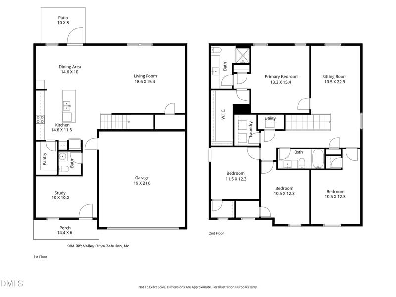 904 Rift Valley Dr, Zebulon, NC 27597