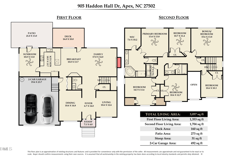 905 Haddon Hall Dr, Apex, NC 27502