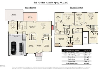 905 Haddon Hall Dr, Apex, NC 27502