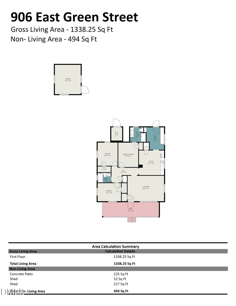 906 Green St, Franklinton, NC 27525