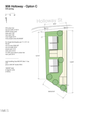 906 Holloway St Lot 22-23, Durham, NC 27701