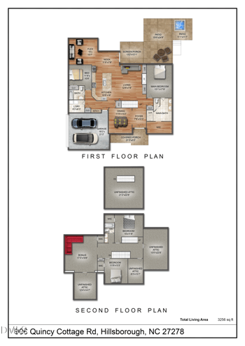 906 Quincy Cottage Rd, Hillsborough, NC 27278