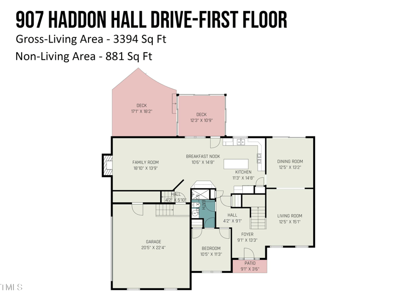 907 Haddon Hall Dr, Apex, NC 27502