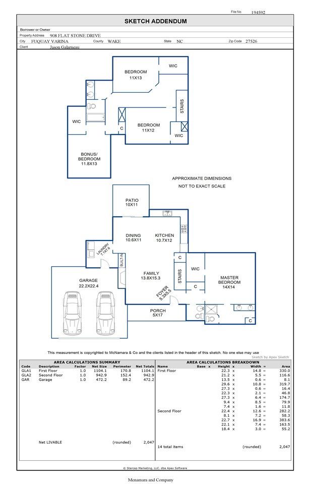 908 Flat Stone Dr, Fuquay Varina, NC 27526