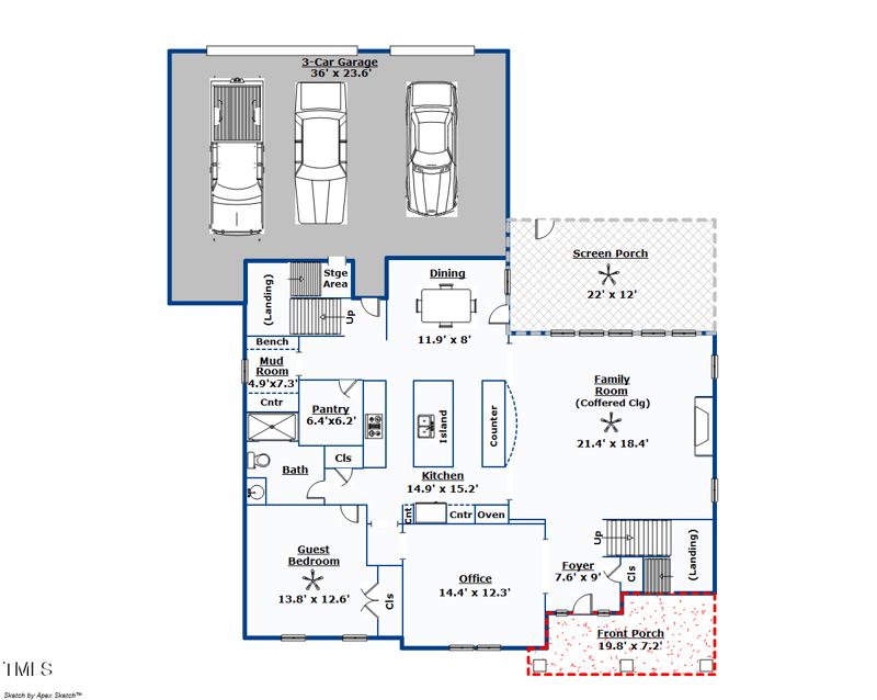 909 Green Oaks Pw, Holly Springs, NC 27540