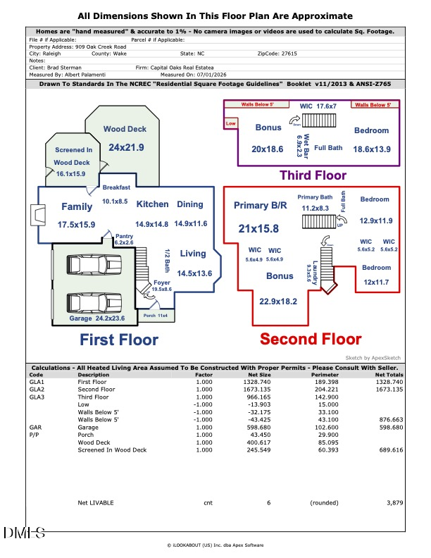 909 Oak Creek Rd, Raleigh, NC 27615