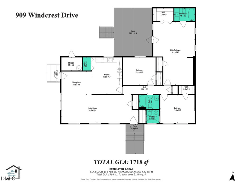 909 Windcrest Rd, Durham, NC 27713