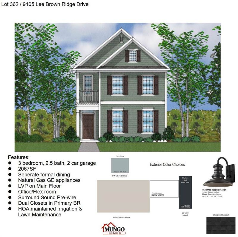 9105 Lee Brown Ridge Dr Lot 362, Wake Forest, NC 27587