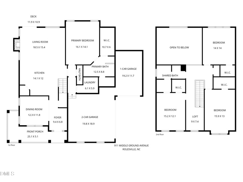 911 Middle Ground Ave, Rolesville, NC 27571