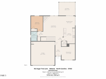 911 Sugar Tree Dr, Mebane, NC 27302