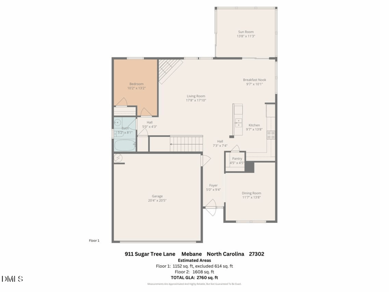 911 Sugar Tree Dr, Mebane, NC 27302