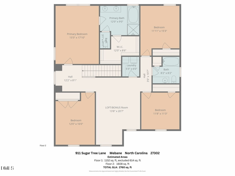 911 Sugar Tree Dr, Mebane, NC 27302