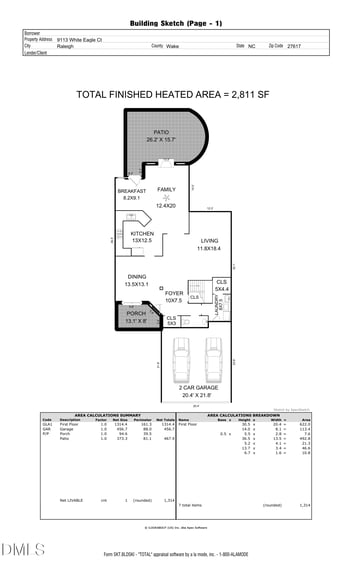 9113 White Eagle Ct, Raleigh, NC 27617