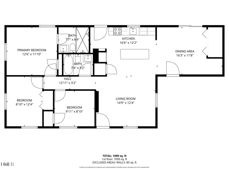 912 Sanders St, Four Oaks, NC 27524