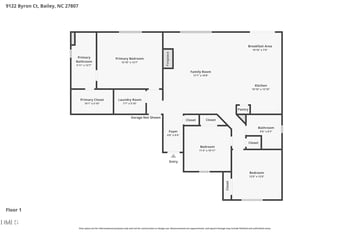 9122 Byron Ct, Bailey, NC 27807